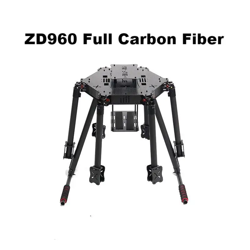 إطار سداسي الدوار من ألياف الك - مراجعة Drone Kit Heavy Lift وسعره